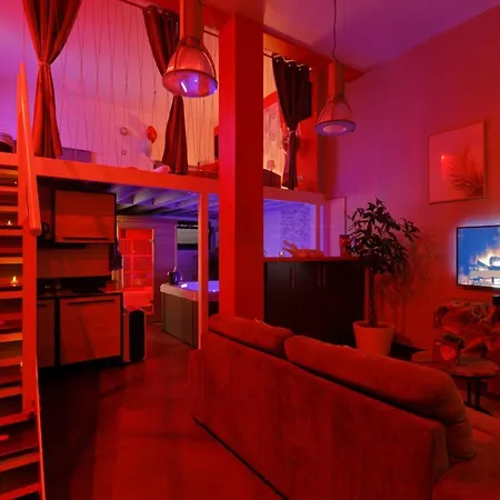 Romance Lofts De Gamme Avec Sauna * לה האברה